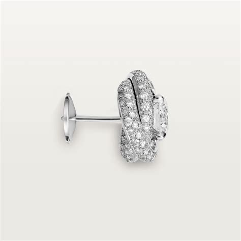 cartier trinity ruban earrings price.